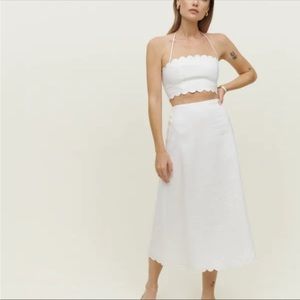 [Reformation] Yvonne Linen Set Size 6